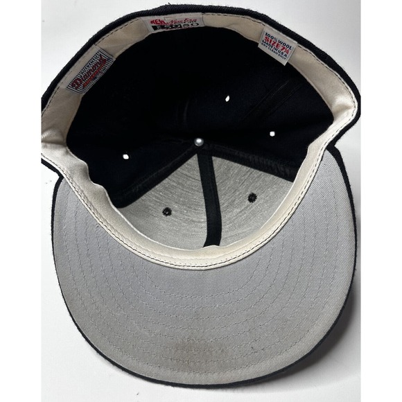 VTG Houston Astros New Era 5950 Hat Pro Model Diamond Collection 7 1/4 BLACK NOS - Picture 3 of 6